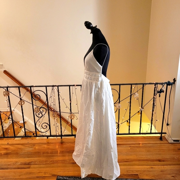 NWT Commense Backless Pleated Deep V-Neck Dress -gorgeous! Size Large β€οΈ - Picture 9 of 14